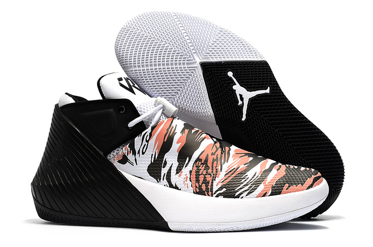 Jordan Why Not Zero.1 Low White Orange Black Shoes - Click Image to Close